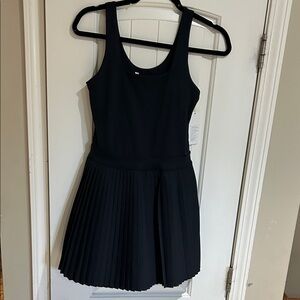 Black Pleated Dress